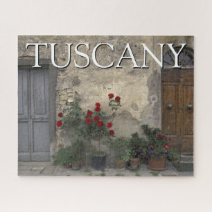 Toskana, Italien Toskanische Türöffnung Puzzle