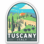 Toskana Italien Weinroute Mendrisiotto Vintag Aufkleber<br><div class="desc">Toskana Vektorgrafik Design. Seine Hauptstadt,  Florenz,  ist eine Zuhause zu einigen der bekanntesten Renaissancekunst und -architektur der Welt,  darunter Michelangelos "David"-Statue.</div>