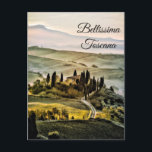 *~* Toskana . Italienische Sprache Bellissima Tosc Postkarte<br><div class="desc">POSTCARD-Postkarte: Tolle, von der Toskana zu träumen, an Abenteuer erinnern, die waren oder ... ..sich auf Abenteuer und Erinnerungen freuen, die es werden. Energy Enhanced LOVELY CLASSIC & ELEGANT STYLISH ABSTRAKT ART PAINTING einer TUSCAN LANDSCAPE bestehend aus PINK LAVENDER COPPER GOLD und BRONZE Farbtönen, aus denen dieses schöne künstlerische POSTER...</div>