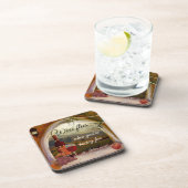 Toskana Landschaft Italienisch Art Wine Untersetze Getränkeuntersetzer (Rechte Seite)