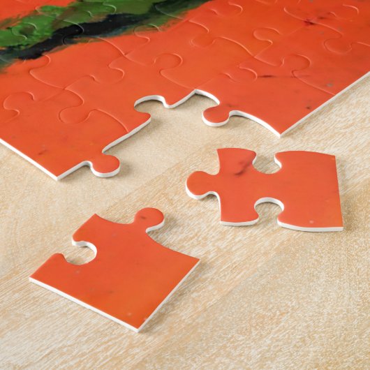 TOSKANA-LANDSCHAFT MIT SONNENBLUMEN PUZZLE (Seite)
