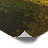 Toskana Landschaft Poster (Ecke)