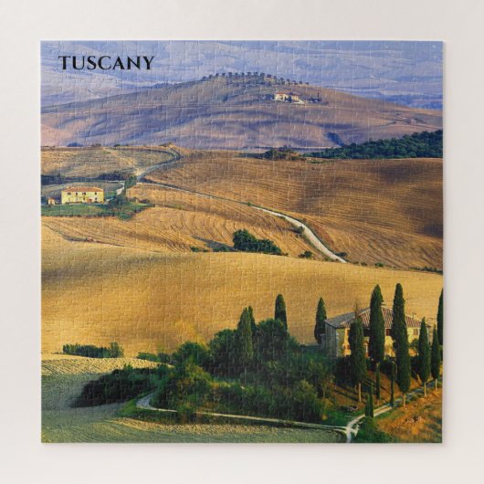 Toskana Landschaft, Toskana Italien Jigsaw Puzzle (Vertikal)