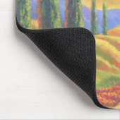 Toskana-Landschaftsmalerei - multi Mousepad (Ecke)