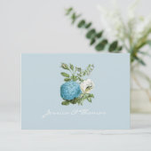 Toskana Mediterraner Stil Speichern Sie die Datums Save The Date (Stehend Vorderseite)