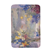 Toskana mit Blumen Badematte (Vorderseite Vertikal)