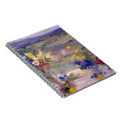 Toskana mit Blumen Notizblock (Rechte Seite)