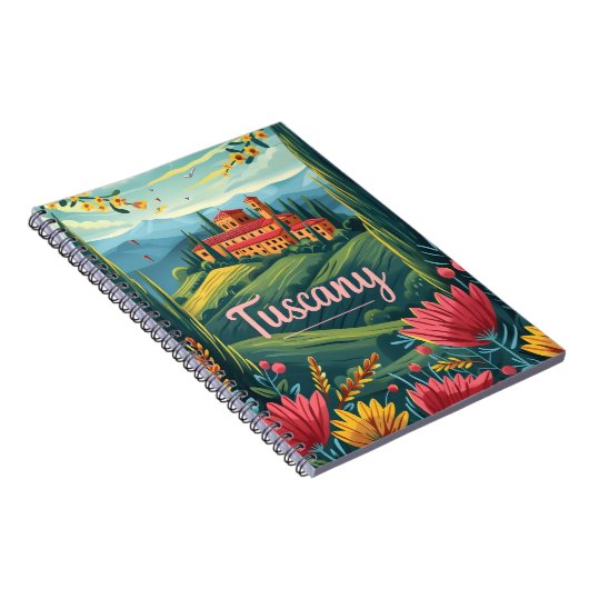 Toskana Notizblock (Rechte Seite)