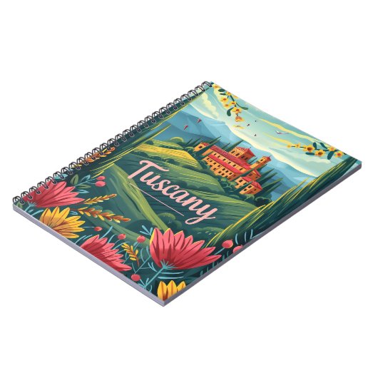 Toskana Notizblock (Linke Seite)