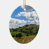 Toskana, Panoramalage - Italien Keramikornament (Rechts)