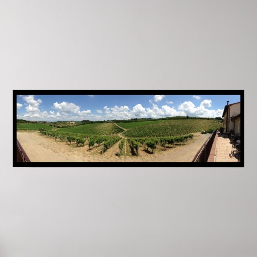 Toskana Poster (Vorne)