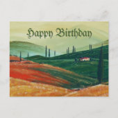 Toskana Postkarte (Vorderseite)