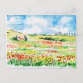 Toskana Postkarte (Vorderseite)