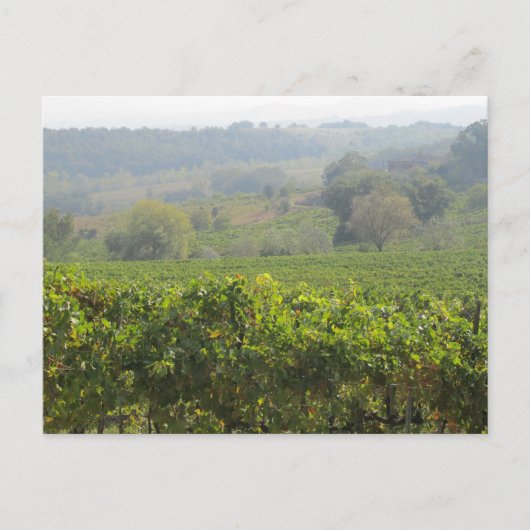 Toskana Postkarte (Vorderseite)