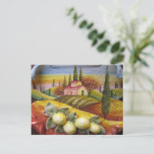 Toskana Postkarte (Stehend Vorderseite)