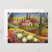 Toskana Postkarte (Vorne/Hinten)