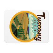Toskana Reise Logo Magnet (Horizontal)