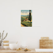 Toskana Reise Poster (Küche)