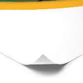 Toskana Reiselogo Poster (Ecke)