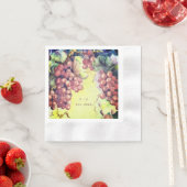 Toskana Rich Red Grapes Cocktail Napkins Serviette (Beispiel)