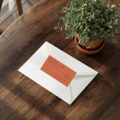 Toskana Rustic Elegance Adressaufkleber