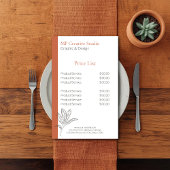 Toskana Rustic Elegance Flyer