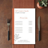 Toskana Rustic Elegance Flyer