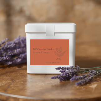 Toskana Rustic Elegance Lebensmitteletikett