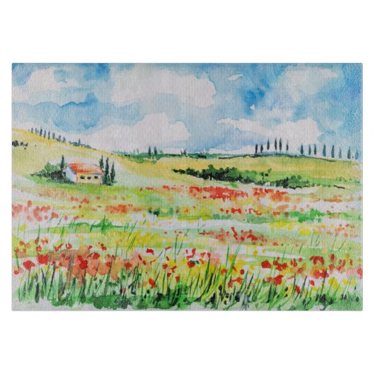 Toskana Schneidebrett (Vorderseite)