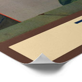 Toskana Siena Poster (Ecke)