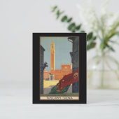 Toskana Siena Postkarte (Stehend Vorderseite)