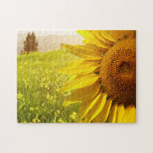 Toskana Sonnenblumen Puzzle
