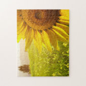 Toskana Sonnenblumen Puzzle (Vertikal)