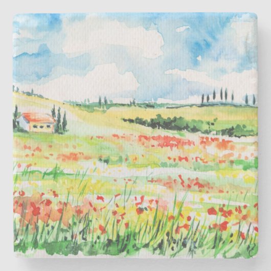 Toskana Steinuntersetzer (Vorderseite)