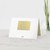 Toskana Sun Vielen Dank Dankeskarte (Rückseite)