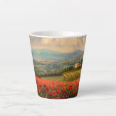 Toskana Szene 2 Milchtasse (Vorderseite)