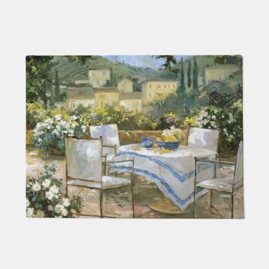 Toskana-Terrasse Fußmatte (Vorderseite)