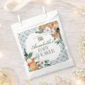 Toskana Tile Citrus Griechisches Kinderdusche Dess Geschenktütchen (Ausgeschnitten)