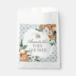 Toskana Tile Citrus Griechisches Kinderdusche Dess Geschenktütchen