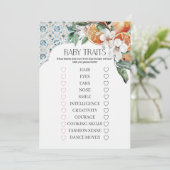 Toskana Tile Coastal Italienisches Kinderspiel Einladung (Stehend Vorderseite)