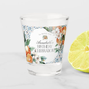 Toskana Tile Italienische Geburtstagsparty Gunst B Schnapsglas
