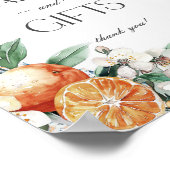 Toskana Tile Italienische Strandkarten und Geschen Poster (Ecke)