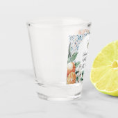 Toskana Tile Italienisches Brautparty Gefallen Bar Schnapsglas (Links)