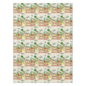 Toskana, Toskana, Italien, Oliven, Zitronen, Tischdecke (Vorderseite)