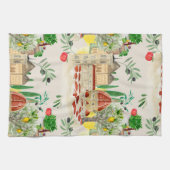 Toskana,Toskana,Italien,Oliven,Zitronen,Tomaten/Pa Geschirrtuch (Horizontal)