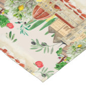 Toskana,Toskana,Italien,Oliven,Zitronen,Tomaten/Pa Kurzer Tischläufer (Ecke)