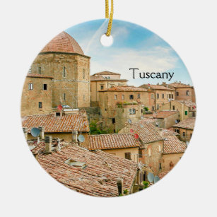 Toskana Village Toskana Italien Keramik Ornament