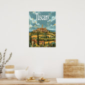 Toskana Vintage Poster (Küche)