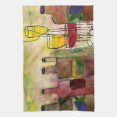 Toskana Wein Cocktail Bar Handtuch aus der Kunst (Vertikal)