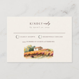 Toskana-Weingut-Cantina-Italien-Hochzeit-RSVP-Kart Begleitkarte